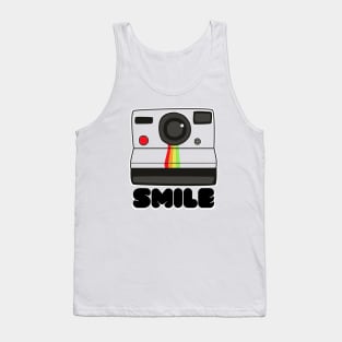 Instant Camera Smiles for the 70s and 80s Tank Top